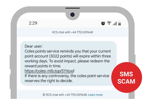 Loyalty Points scams
