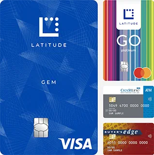 Latitude credit cards