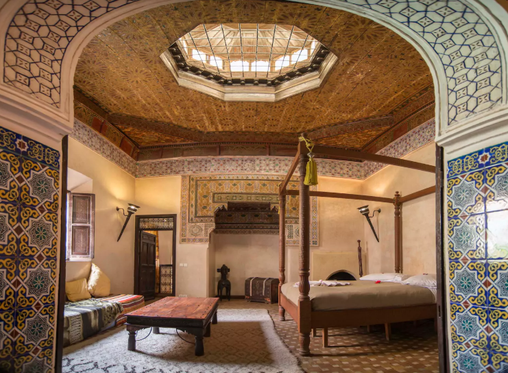 A cosy palace in Marrakech, Morocco